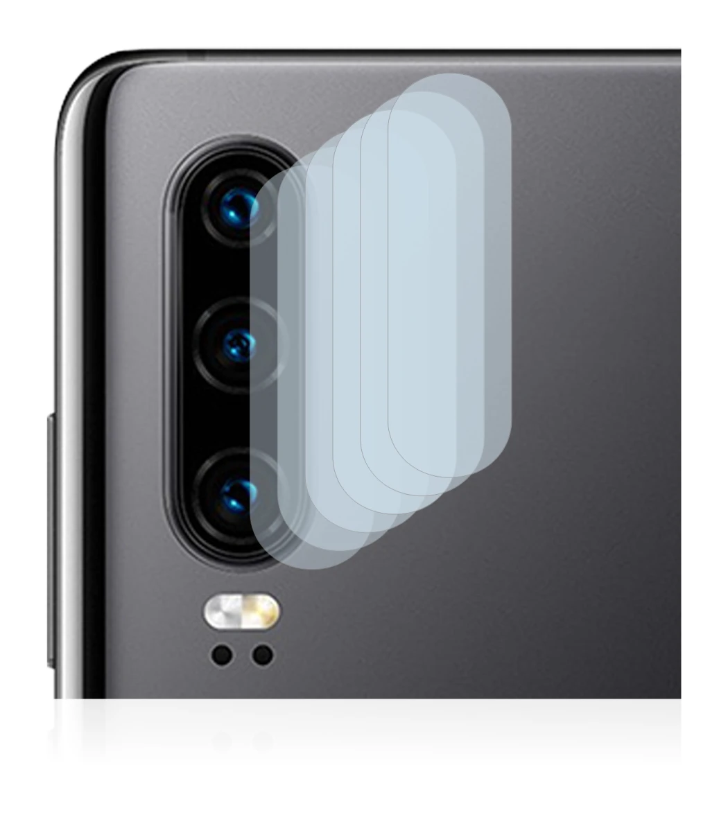 Immagine del dispositivo Huawei P30 (SOLO Fotocamera) con un'ampia varietà di protezioni per lo schermo.
