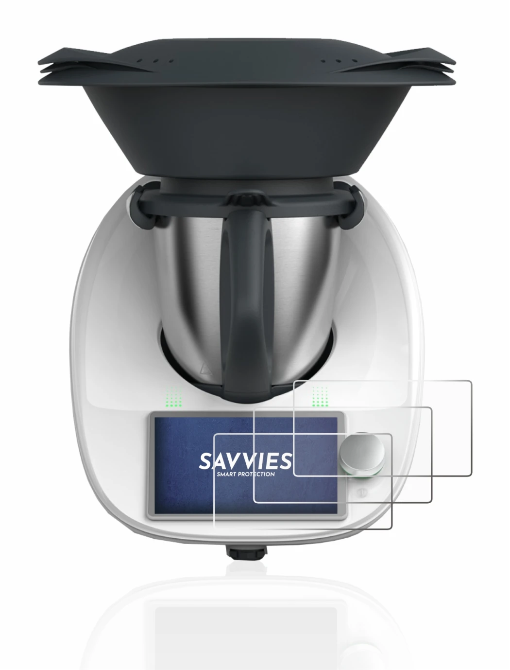 Immagine del dispositivo Vorwerk Thermomix TM6 con un'ampia varietà di protezioni per lo schermo.