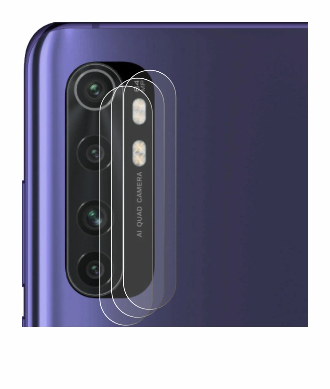Immagine del dispositivo Xiaomi Mi Note 10 Lite (SOLO Fotocamera) con un'ampia varietà di protezioni per lo schermo.