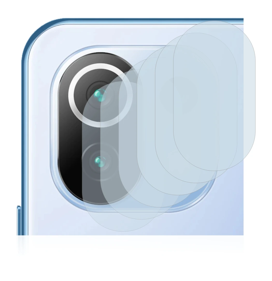 Immagine del dispositivo Xiaomi 11 Lite 5G NE (SOLO Fotocamera) con un'ampia varietà di protezioni per lo schermo.