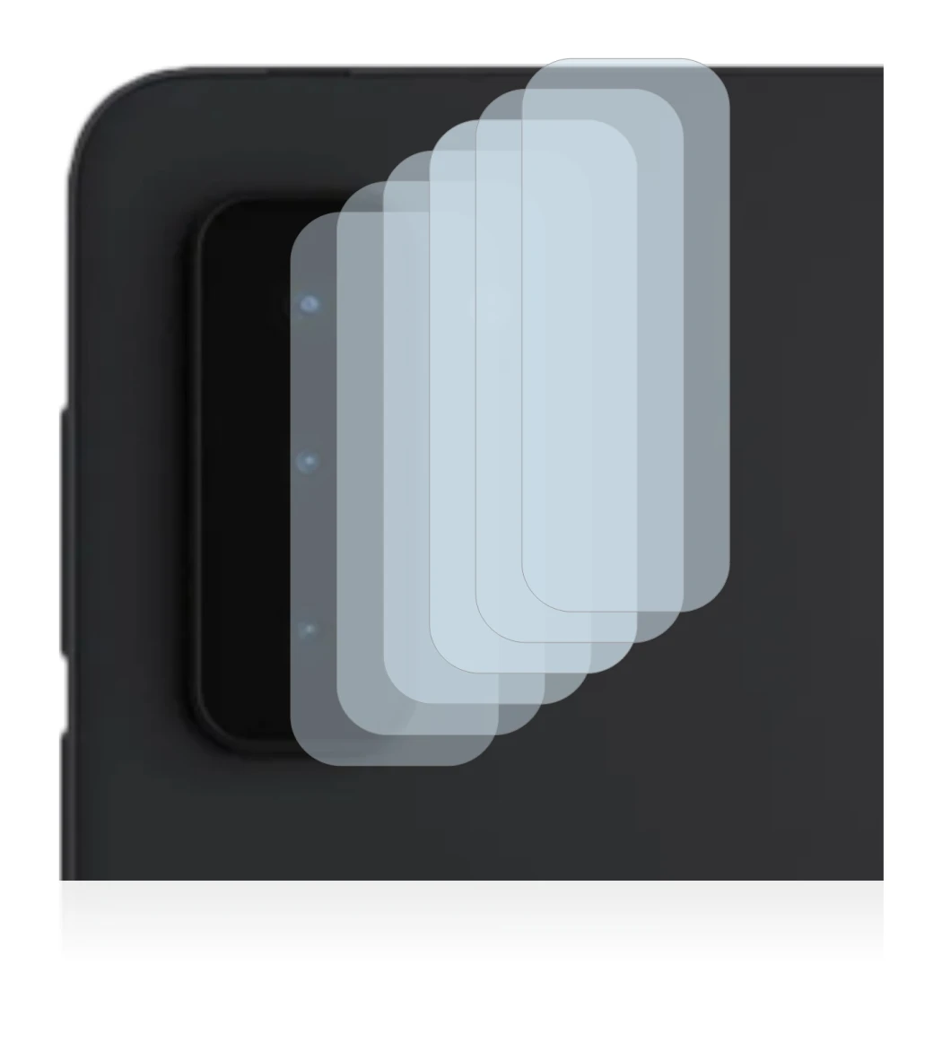 Immagine del dispositivo Microsoft Surface Duo 2 (SOLO Fotocamera) con un'ampia varietà di protezioni per lo schermo.