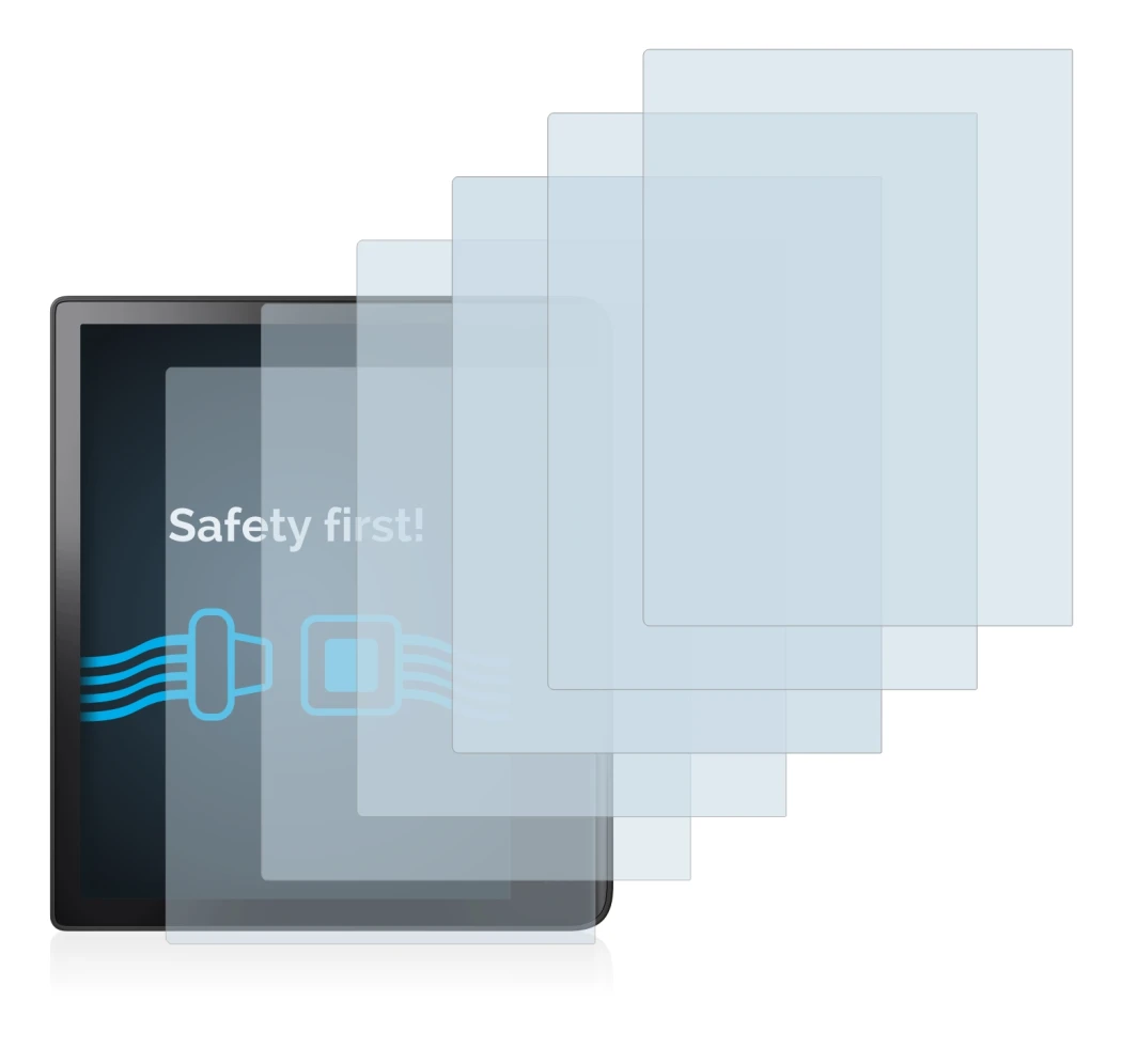 Immagine del dispositivo Tolino Epos 3 con un'ampia varietà di protezioni per lo schermo.