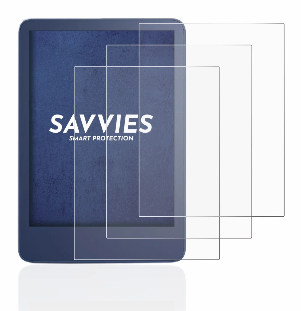 Immagine del dispositivo Amazon Kindle Reader 2022 con un'ampia varietà di protezioni per lo schermo.