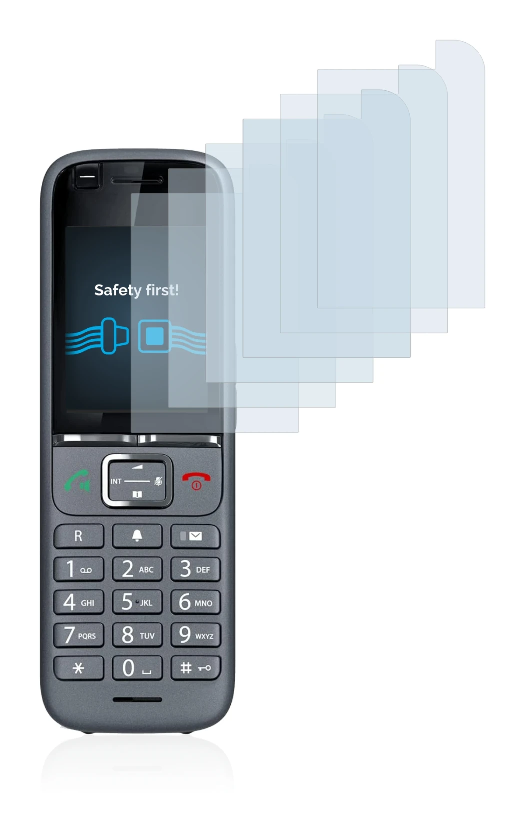 Immagine del dispositivo Gigaset S700H PRO con un'ampia varietà di protezioni per lo schermo.