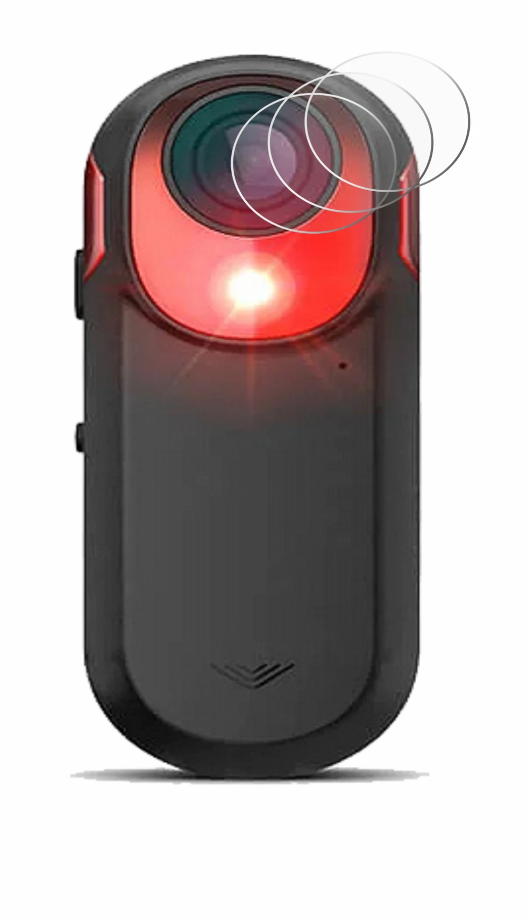 Immagine del dispositivo Garmin Varia RCT 715 con un'ampia varietà di protezioni per lo schermo.