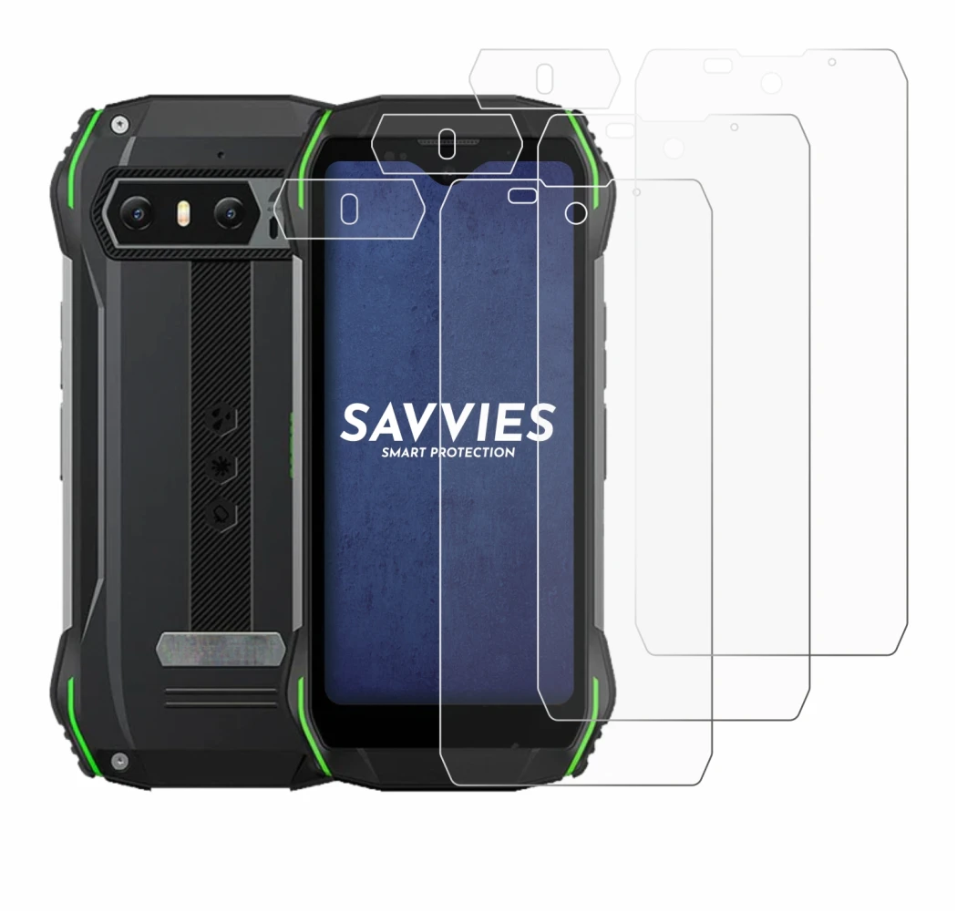 Immagine del dispositivo Blackview N6000 (Fronte+Fotocamera) con un'ampia varietà di protezioni per lo schermo.
