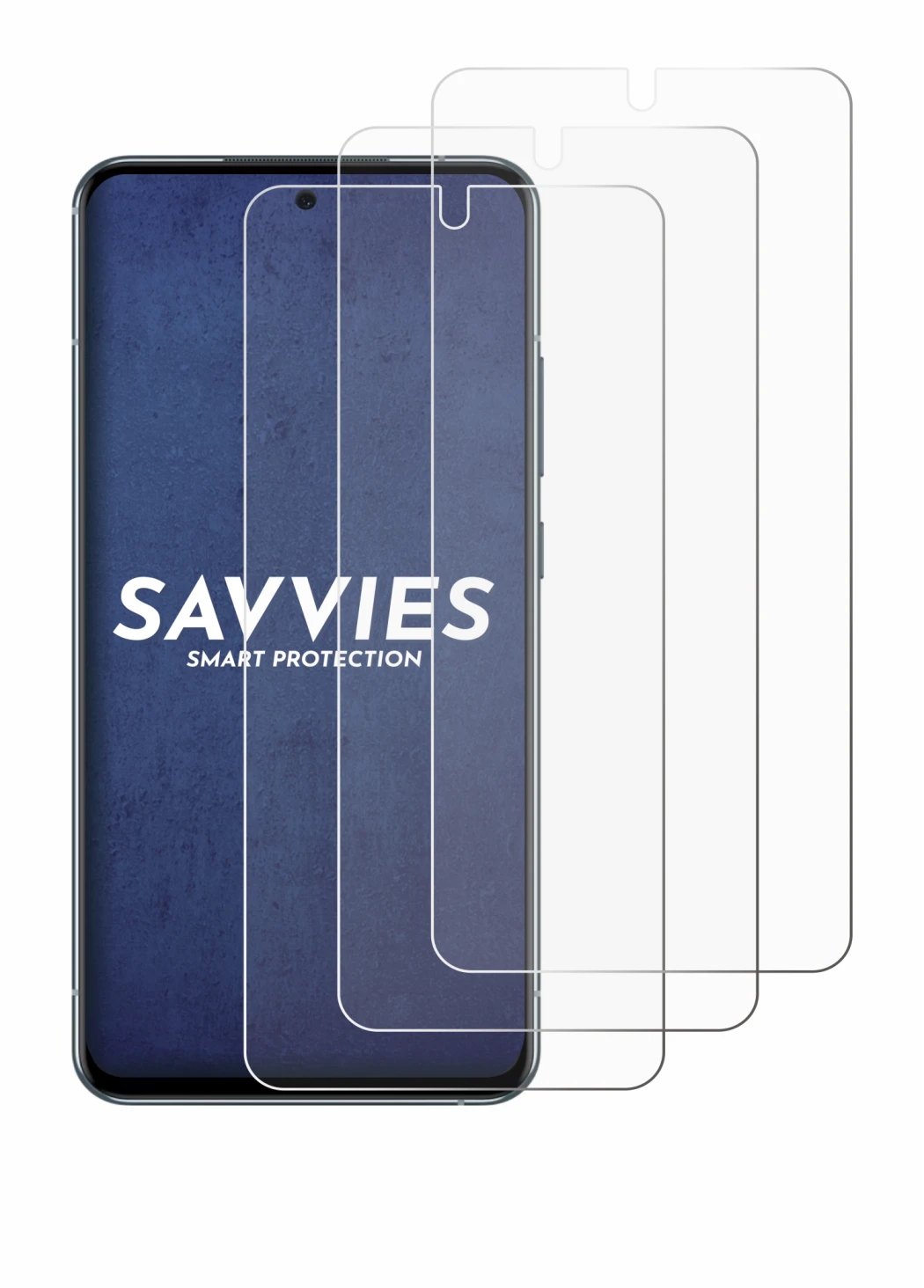 Immagine del dispositivo Nokia X30 5G con un'ampia varietà di protezioni per lo schermo.