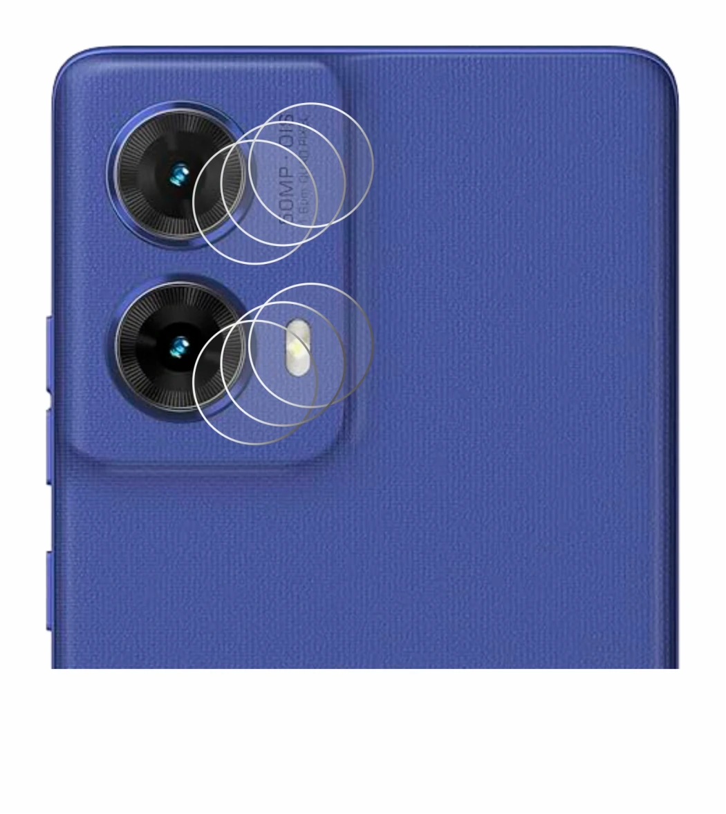 Immagine del dispositivo Motorola Moto G85 (SOLO Camera) con un'ampia varietà di protezioni per lo schermo.