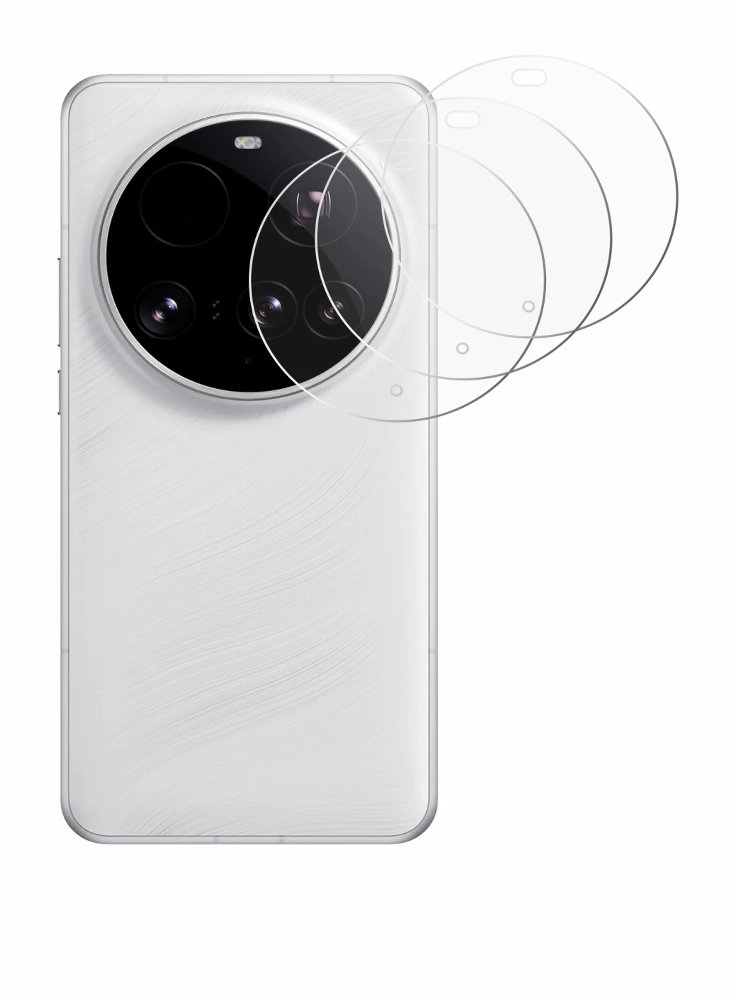 Immagine del dispositivo Xiaomi 15 Ultra (SOLO Fotocamera) con un'ampia varietà di protezioni per lo schermo.