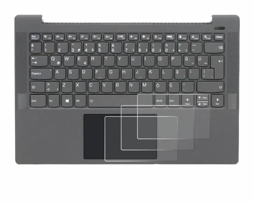 Immagine del dispositivo Lenovo IdeaPad 5 14ALC05 Touchpad con un'ampia varietà di protezioni per lo schermo.