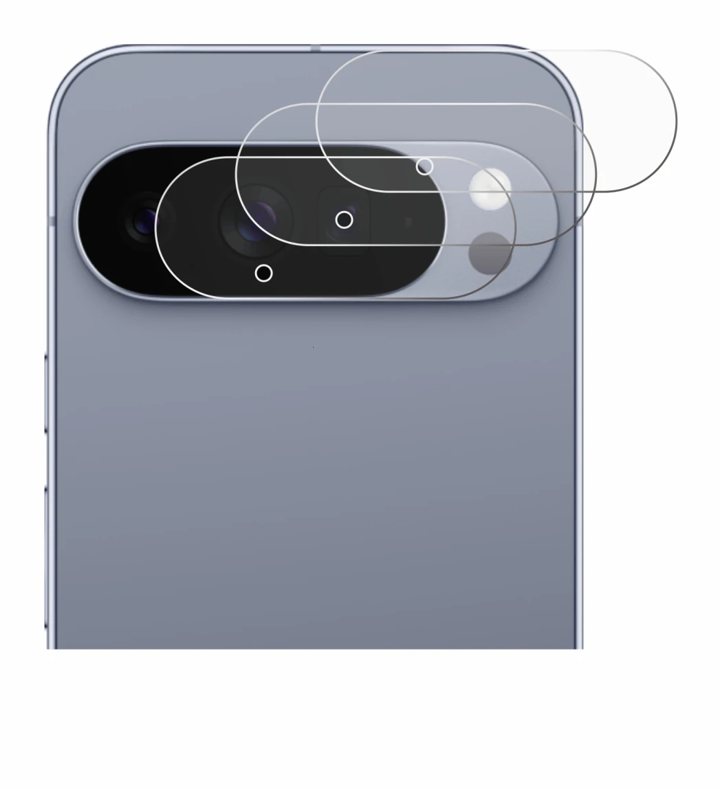 Immagine del dispositivo Google Pixel 10 Pro XL (SOLO Fotocamera) con un'ampia varietà di protezioni per lo schermo.