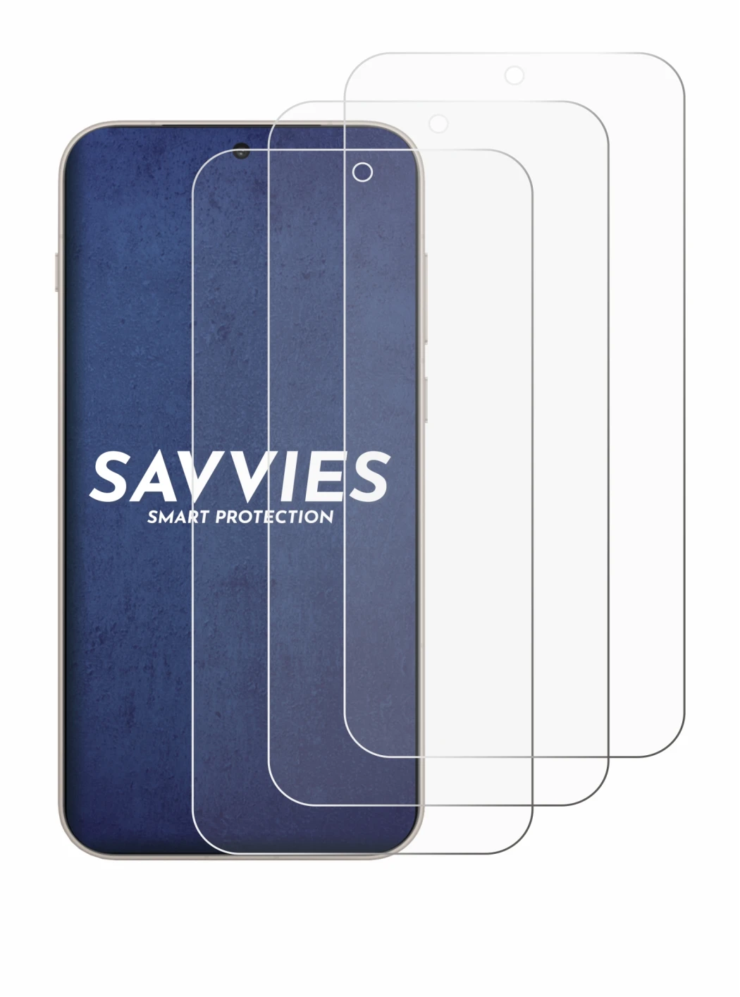 Immagine del dispositivo OnePlus 15 con un'ampia varietà di protezioni per lo schermo.