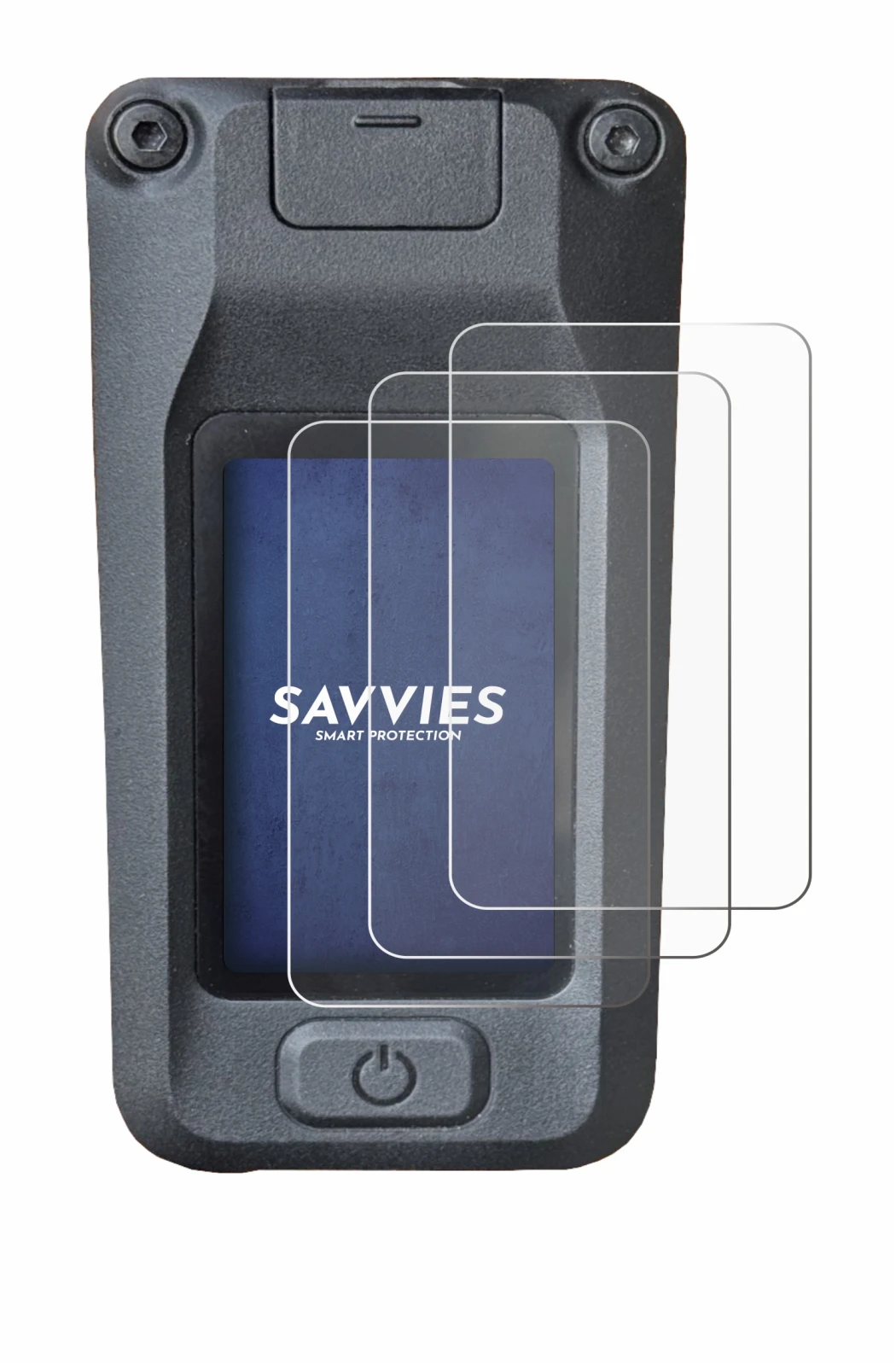 Immagine del dispositivo Amflow DJI Avinox con un'ampia varietà di protezioni per lo schermo.