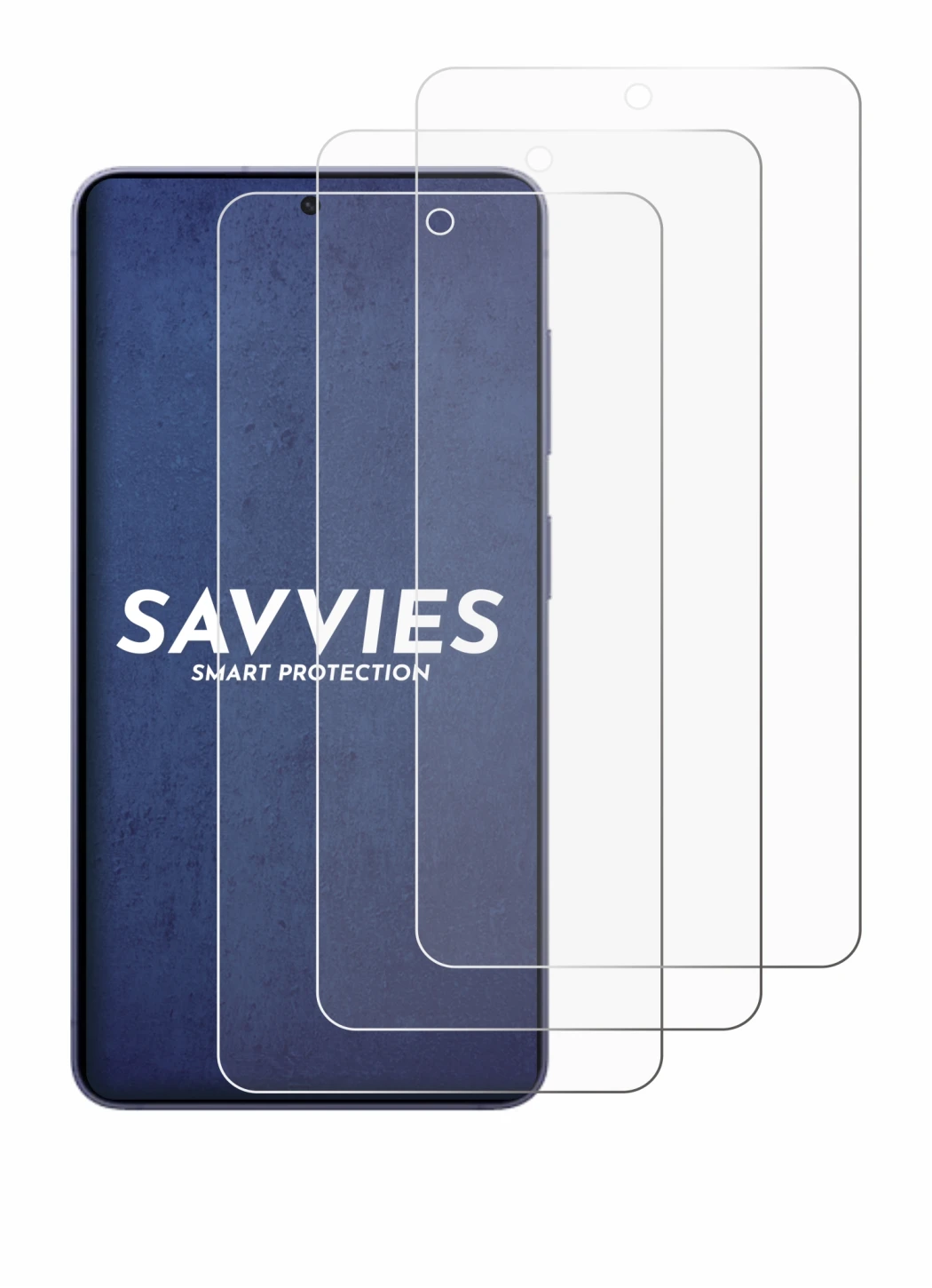 Immagine del dispositivo Samsung Galaxy S26 Enterprise Edition con un'ampia varietà di protezioni per lo schermo.