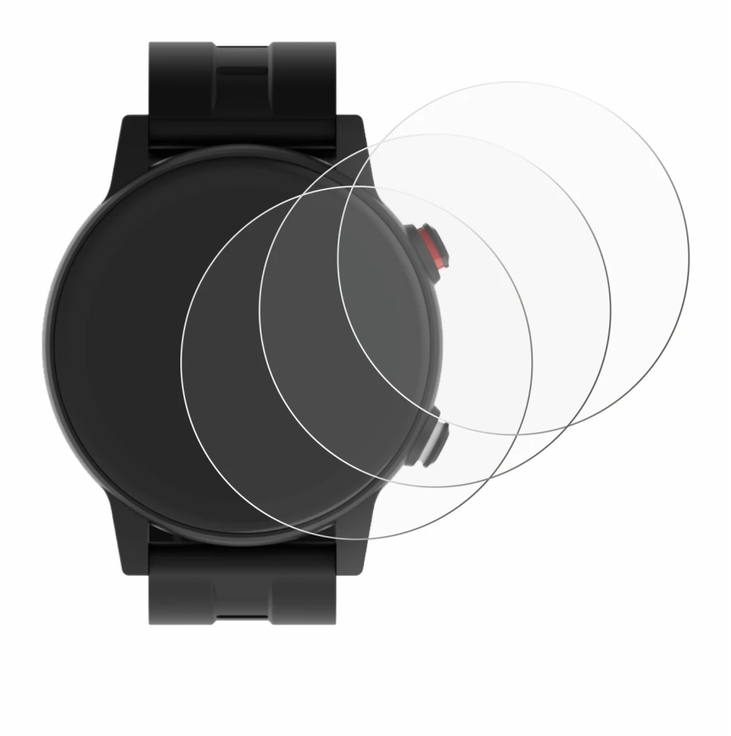 Immagine del dispositivo James R9 con un'ampia varietà di protezioni per lo schermo.