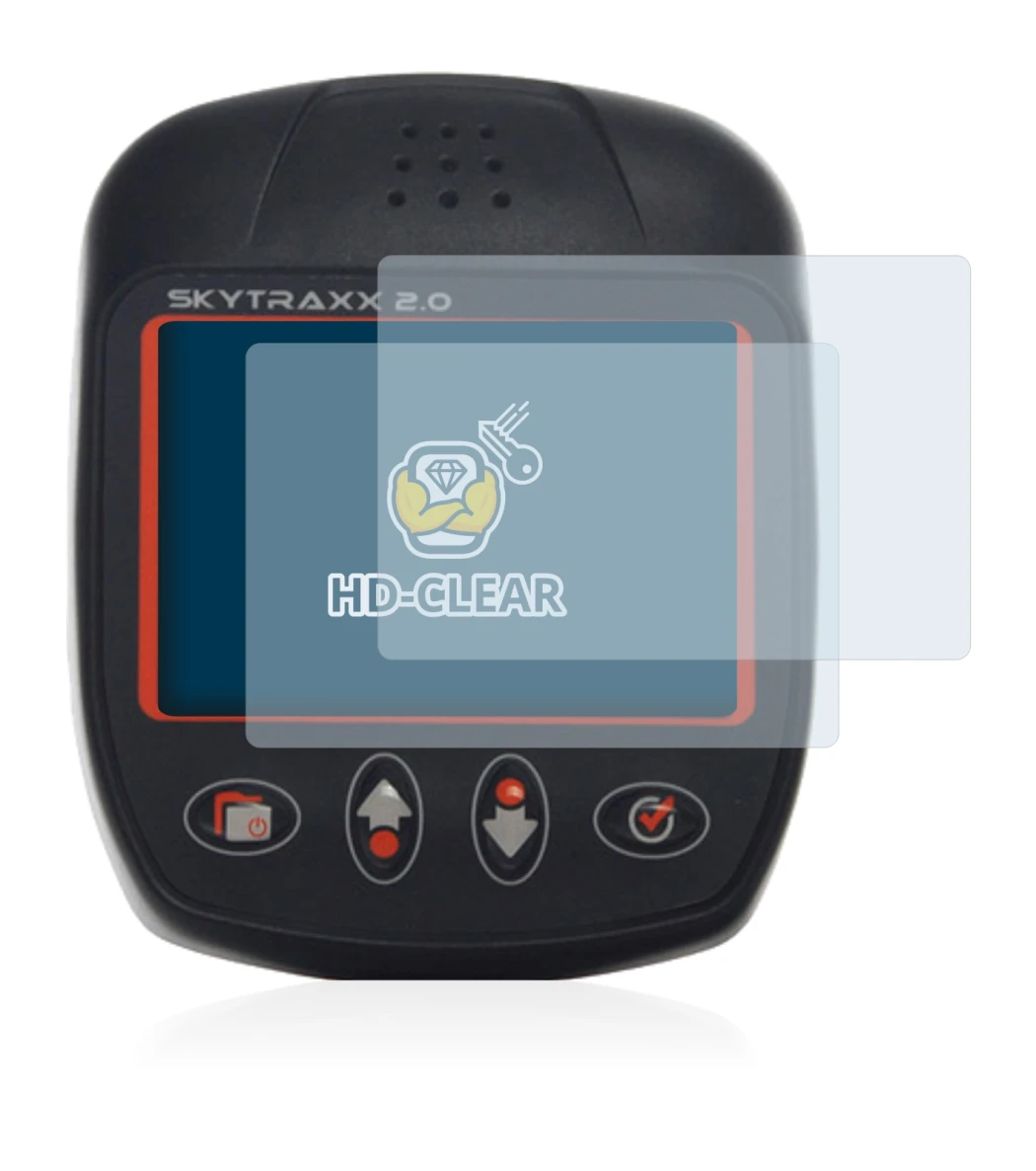 Immagine del dispositivo Skytraxx 2.0 Vario con un'ampia varietà di protezioni per lo schermo.