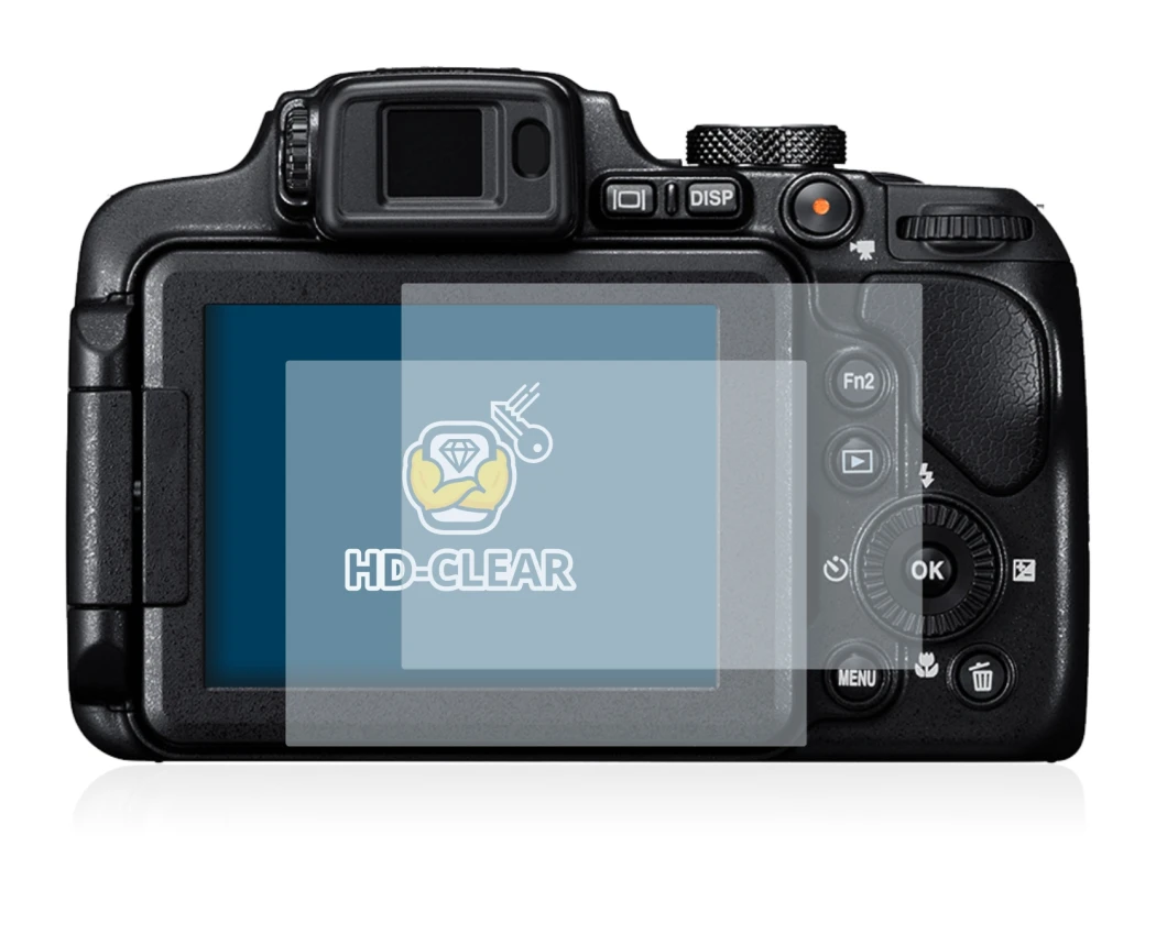 Immagine del dispositivo Nikon Coolpix B700 con un'ampia varietà di protezioni per lo schermo.