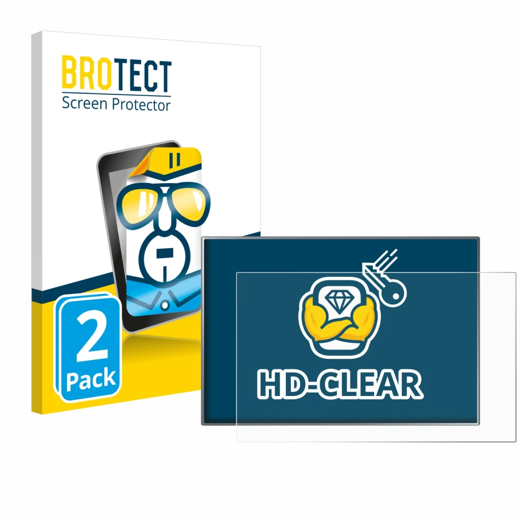 Parte frontale di una confezione del prodotto con il logo del marchio BROTECT. Accanto è raffigurato il dispositivo Siemens Si