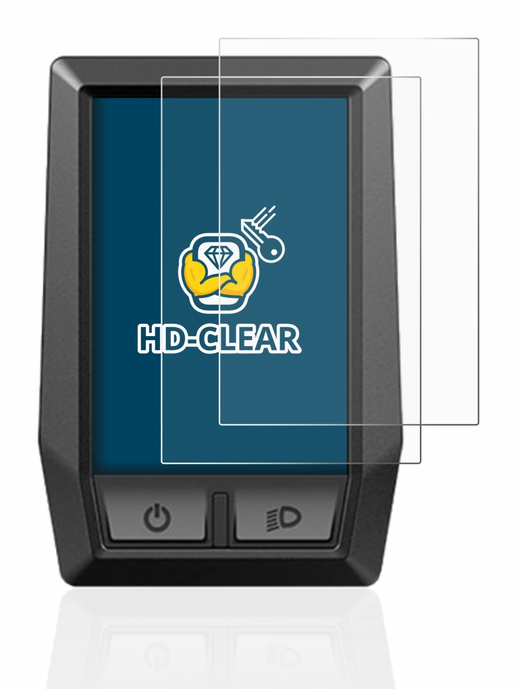 Immagine del dispositivo Bosch Kiox con un'ampia varietà di protezioni per lo schermo.