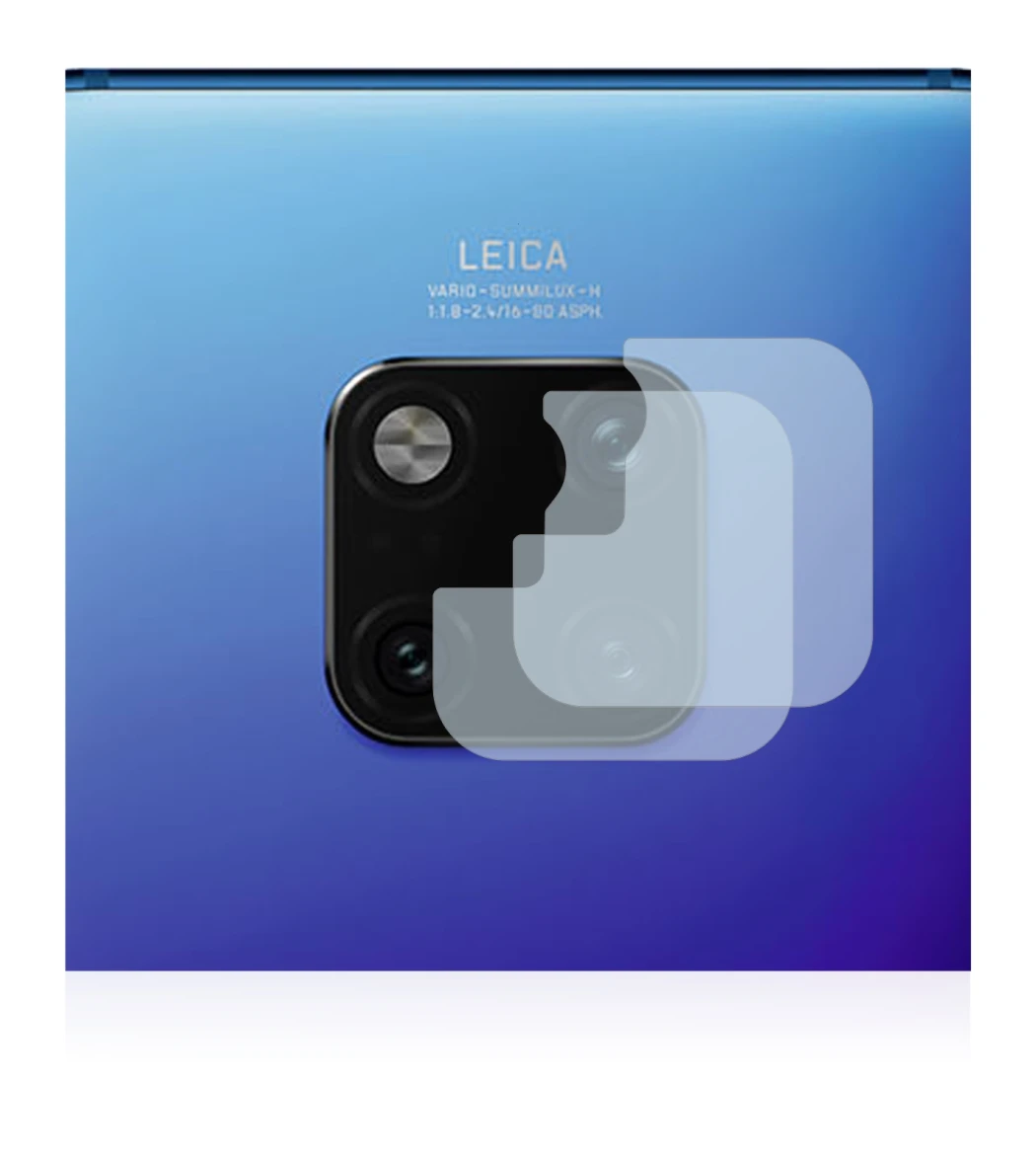 Immagine del dispositivo Huawei Mate 20 Pro (SOLO Fotocamera) con un'ampia varietà di protezioni per lo schermo.
