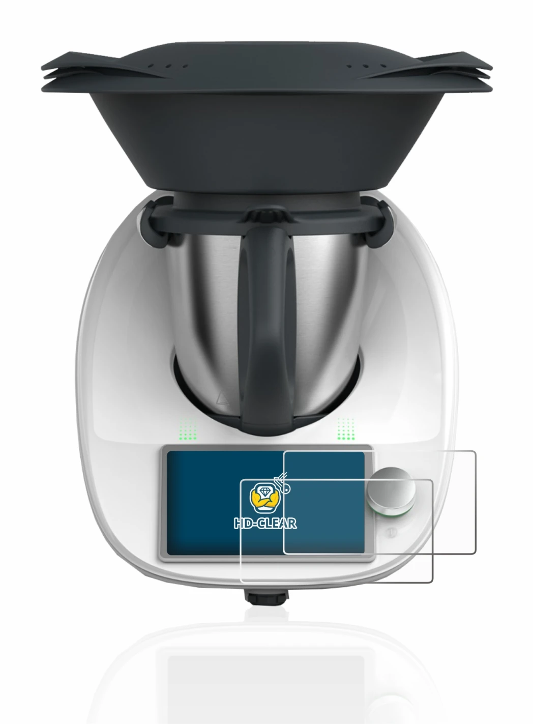 Immagine del dispositivo Vorwerk Thermomix TM6 con un'ampia varietà di protezioni per lo schermo.