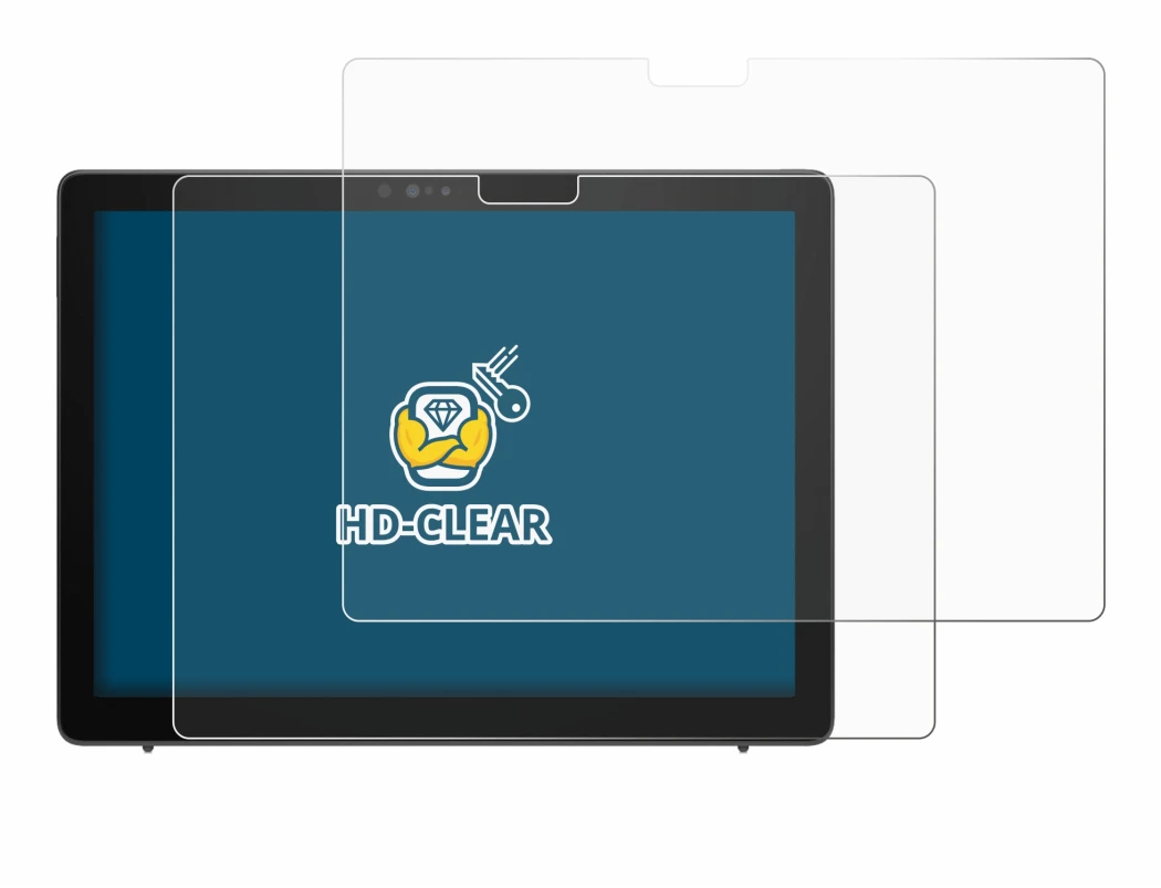Immagine del dispositivo Dell Latitude 7210 2-in-1 con un'ampia varietà di protezioni per lo schermo.