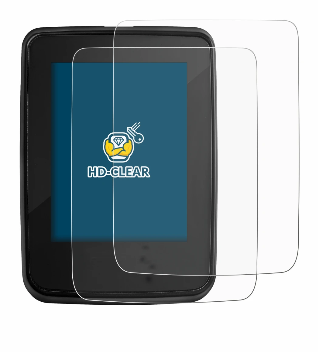 Immagine del dispositivo Giant RideDash Evo con un'ampia varietà di protezioni per lo schermo.