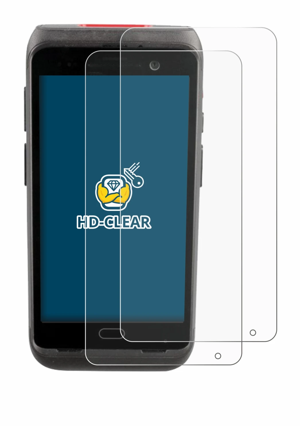 Immagine del dispositivo Honeywell CT40 XP con un'ampia varietà di protezioni per lo schermo.