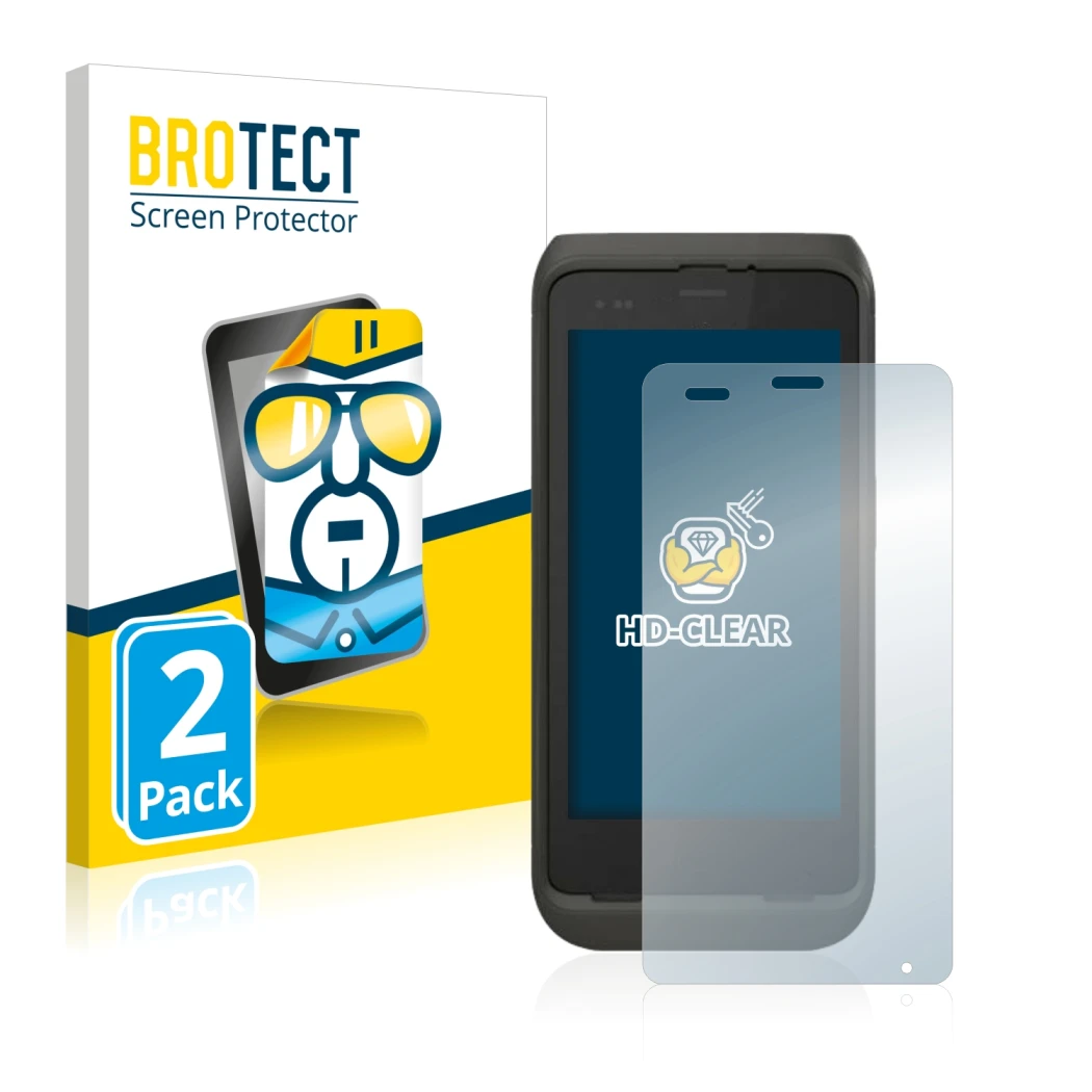 Parte frontale di una confezione del prodotto con il logo del marchio BROTECT. Accanto è raffigurato il dispositivo Honeywell