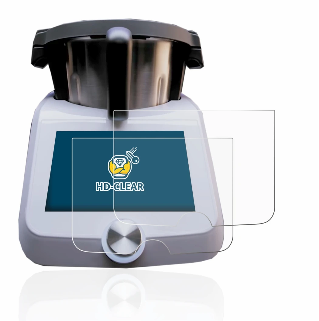 Immagine del dispositivo SilverCrest Monsieur Cuisine Smart con un'ampia varietà di protezioni per lo schermo.