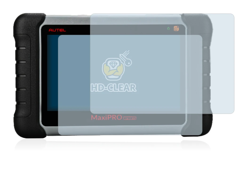 Immagine del dispositivo Autel MaxiPRO MP808TS con un'ampia varietà di protezioni per lo schermo.