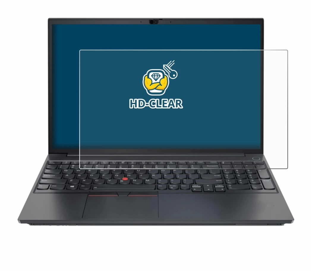 Immagine del dispositivo Lenovo ThinkPad E15 Gen 3 con un'ampia varietà di protezioni per lo schermo.
