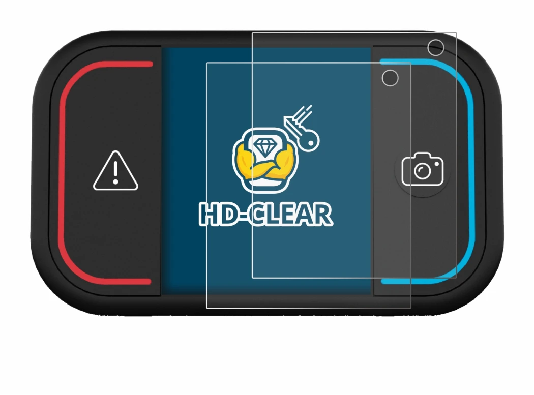 Immagine del dispositivo Saphe Drive Mini con un'ampia varietà di protezioni per lo schermo.