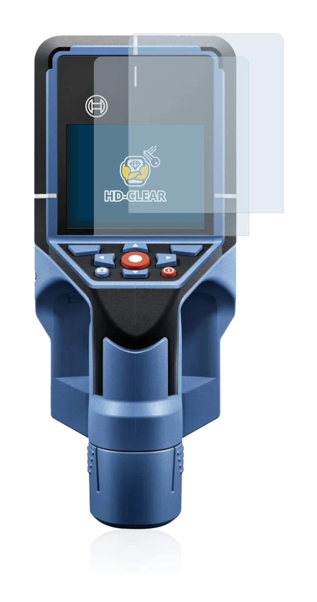 Immagine del dispositivo Bosch D-tect 200 C Wallscanner con un'ampia varietà di protezioni per lo schermo.