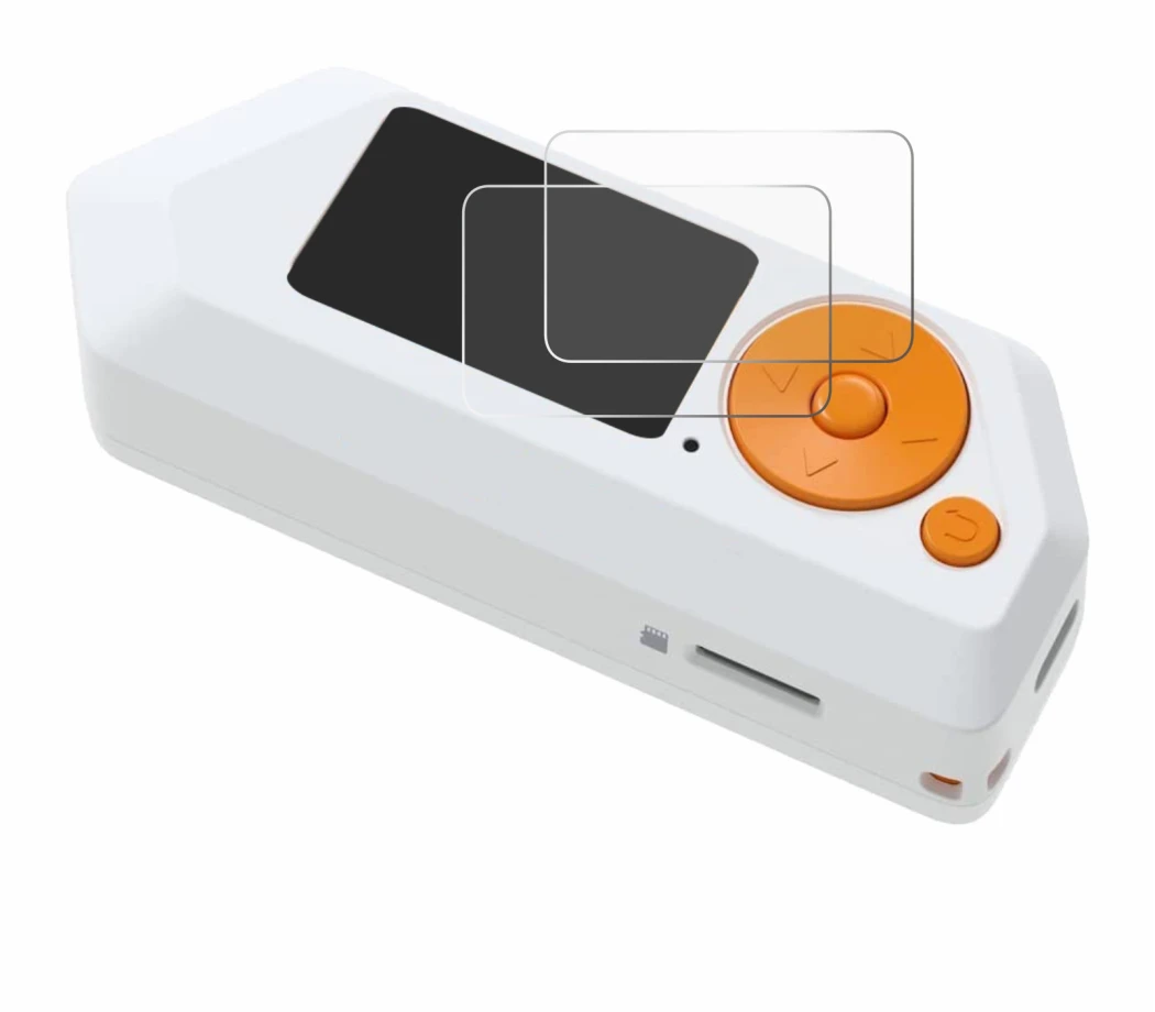 Immagine del dispositivo Flipper Zero FZ.1 con un'ampia varietà di protezioni per lo schermo.