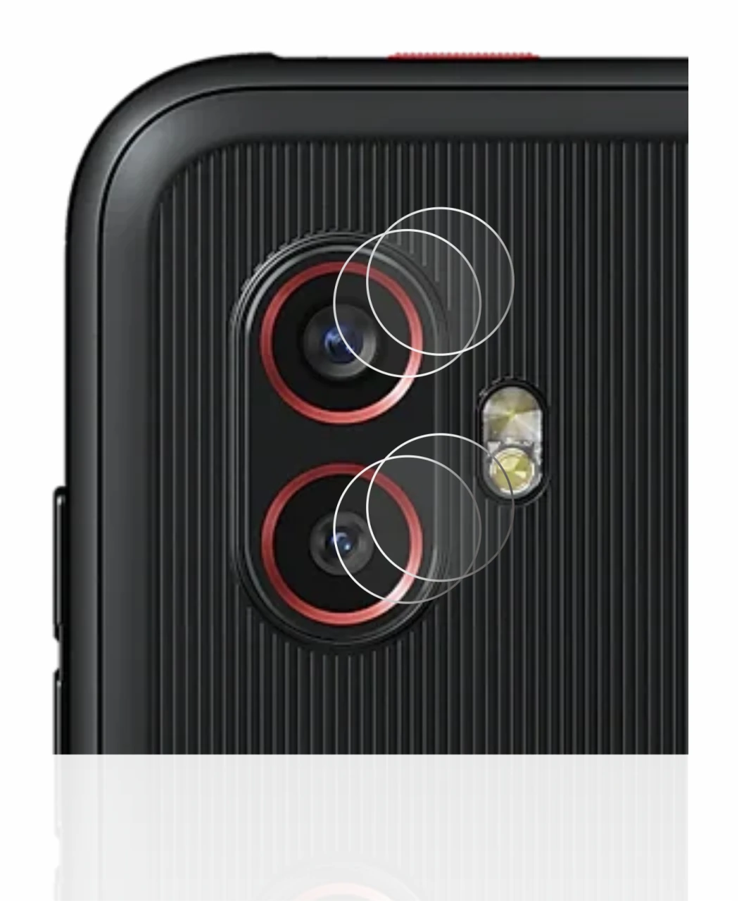 Immagine del dispositivo Samsung Galaxy XCover 6 Pro Enterprise Edition (SOLO Fotocamera) con un'ampia varietà di protezioni p