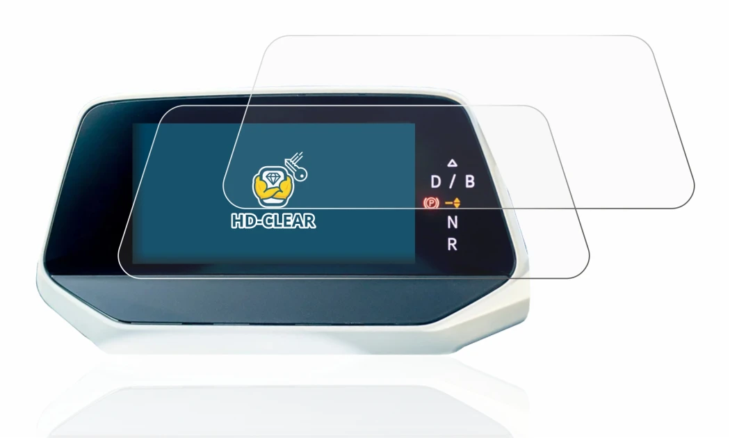 Immagine del dispositivo Volkswagen ID.5 Digitalcockpit con un'ampia varietà di protezioni per lo schermo.