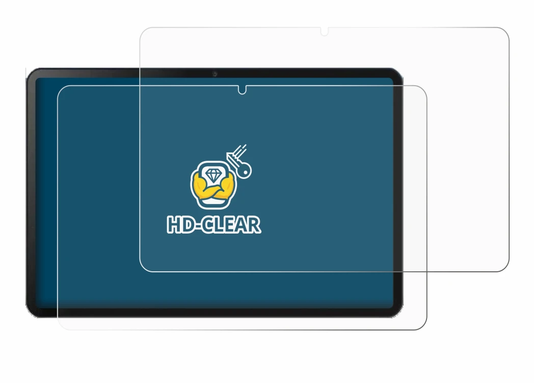 Immagine del dispositivo Doogee T20 Ultra con un'ampia varietà di protezioni per lo schermo.