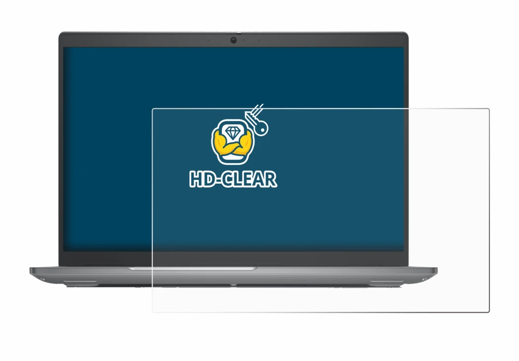 Immagine del dispositivo Dell Latitude 5540 con un'ampia varietà di protezioni per lo schermo.