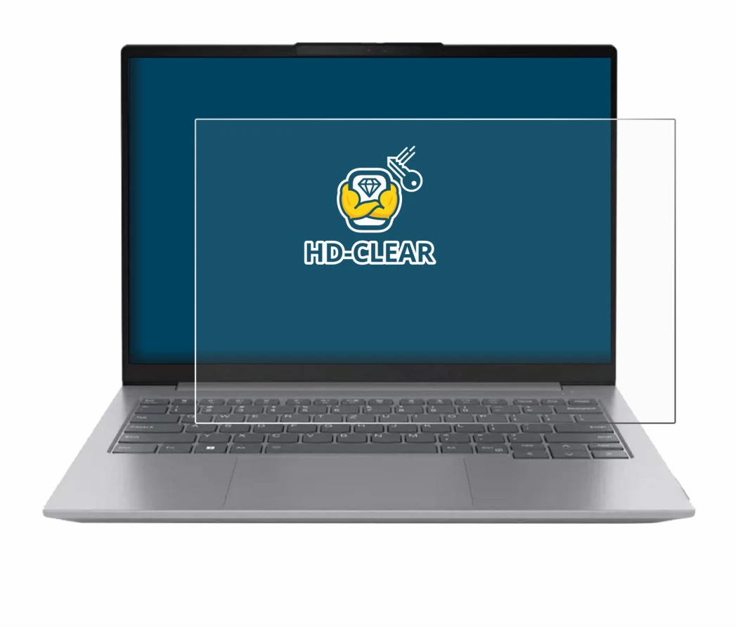 Immagine del dispositivo Lenovo ThinkBook 16 Gen 6 con un'ampia varietà di protezioni per lo schermo.