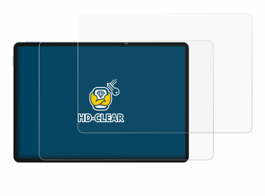 Immagine del dispositivo Teclast P50 con un'ampia varietà di protezioni per lo schermo.