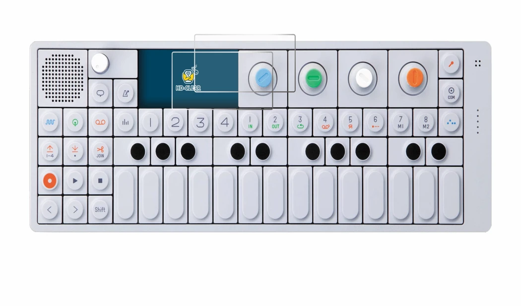 Immagine del dispositivo Teenage Engineering OP-1 Sampler & Controller con un'ampia varietà di protezioni per lo schermo.