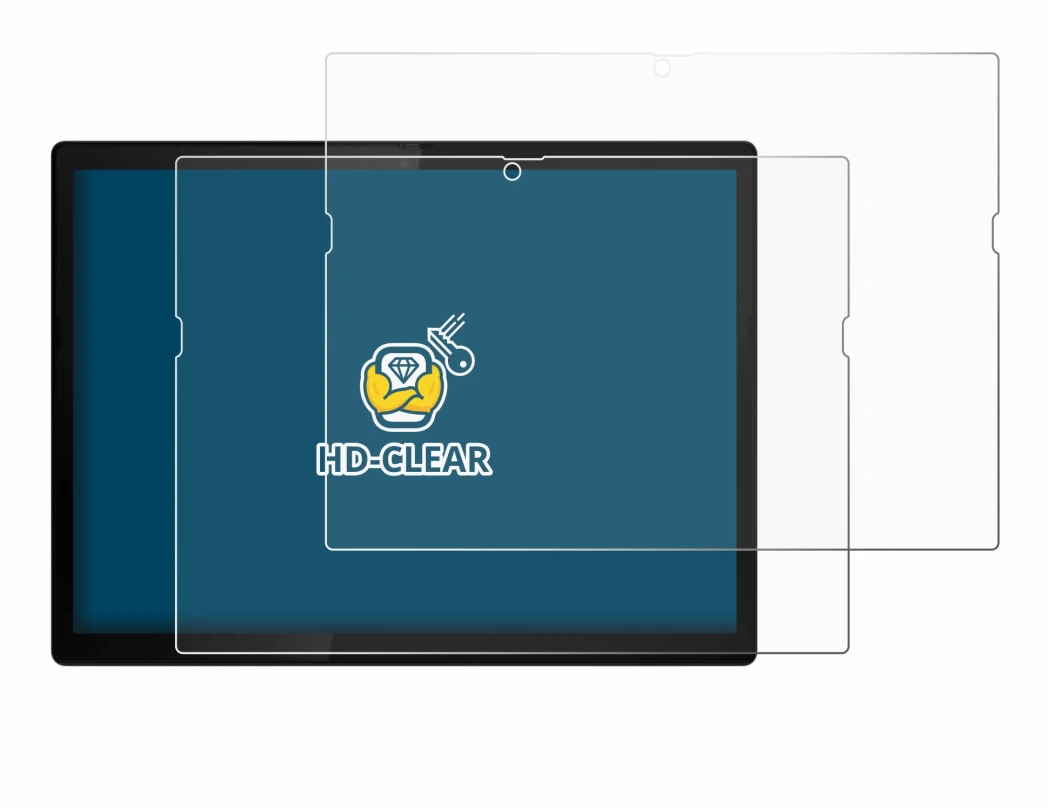 Immagine del dispositivo Lenovo ThinkPad X12 Detachable Gen 2 con un'ampia varietà di protezioni per lo schermo.
