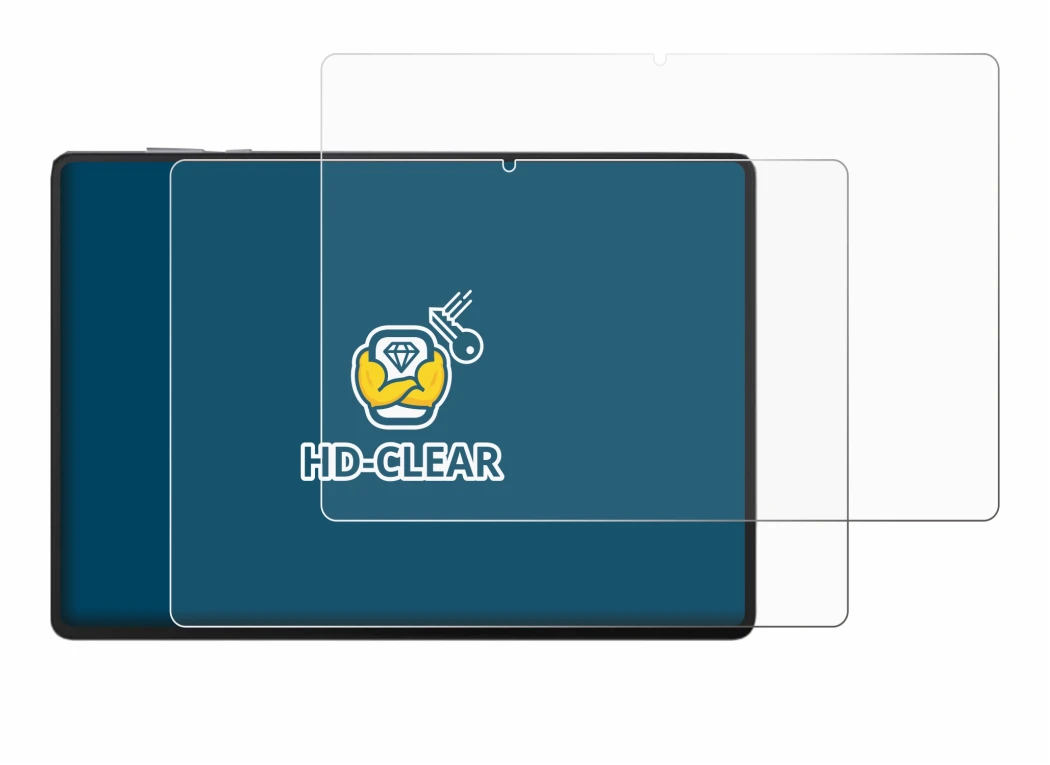 Immagine del dispositivo Honor Pad X8a con un'ampia varietà di protezioni per lo schermo.
