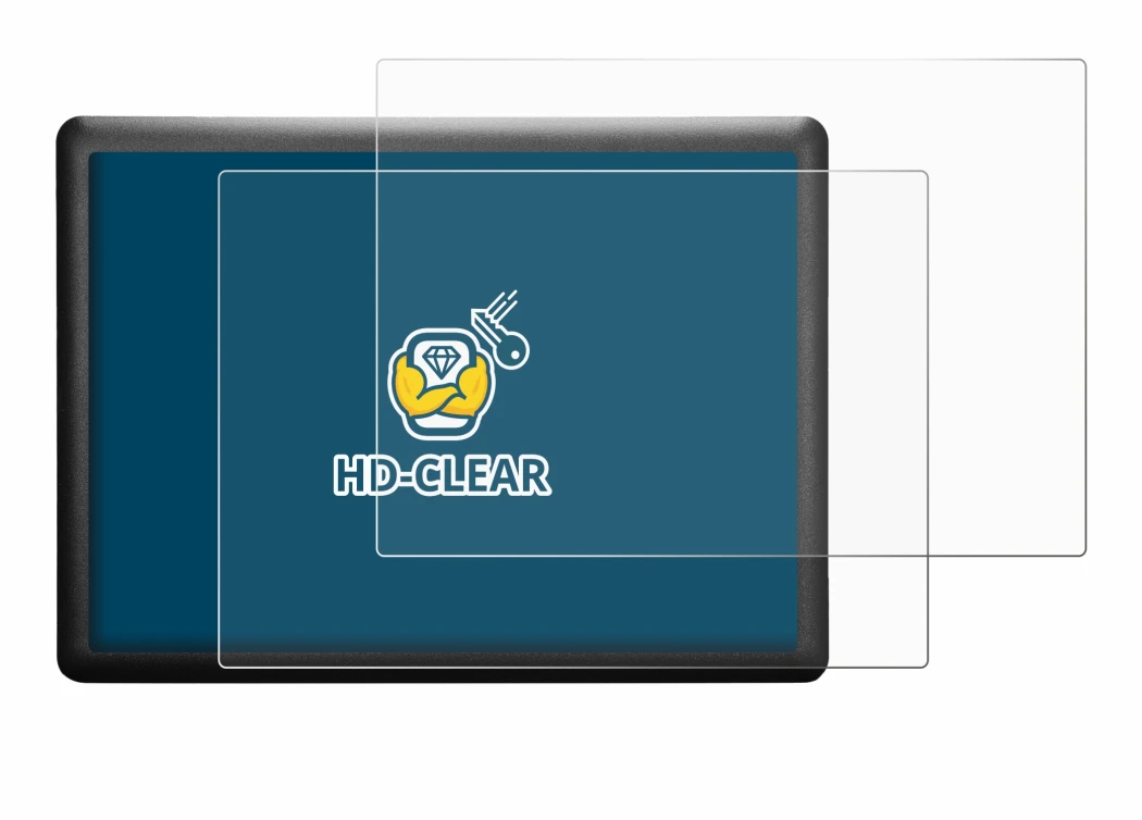 Immagine del dispositivo Wacom One S CTL-472-S con un'ampia varietà di protezioni per lo schermo.