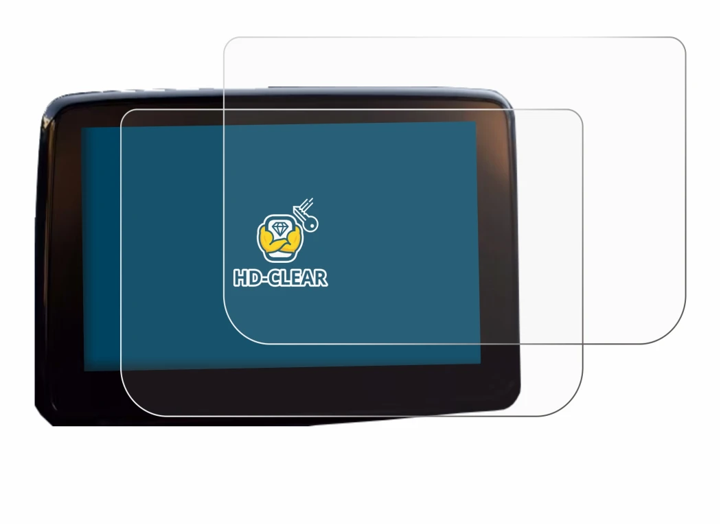 Immagine del dispositivo Mazda 2 BJ 2024 con un'ampia varietà di protezioni per lo schermo.