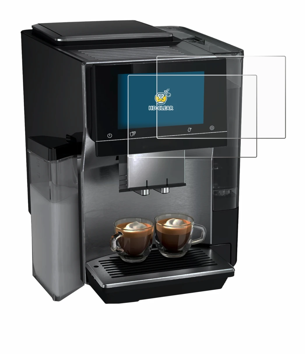 Immagine del dispositivo Siemens EQ700 con un'ampia varietà di protezioni per lo schermo.