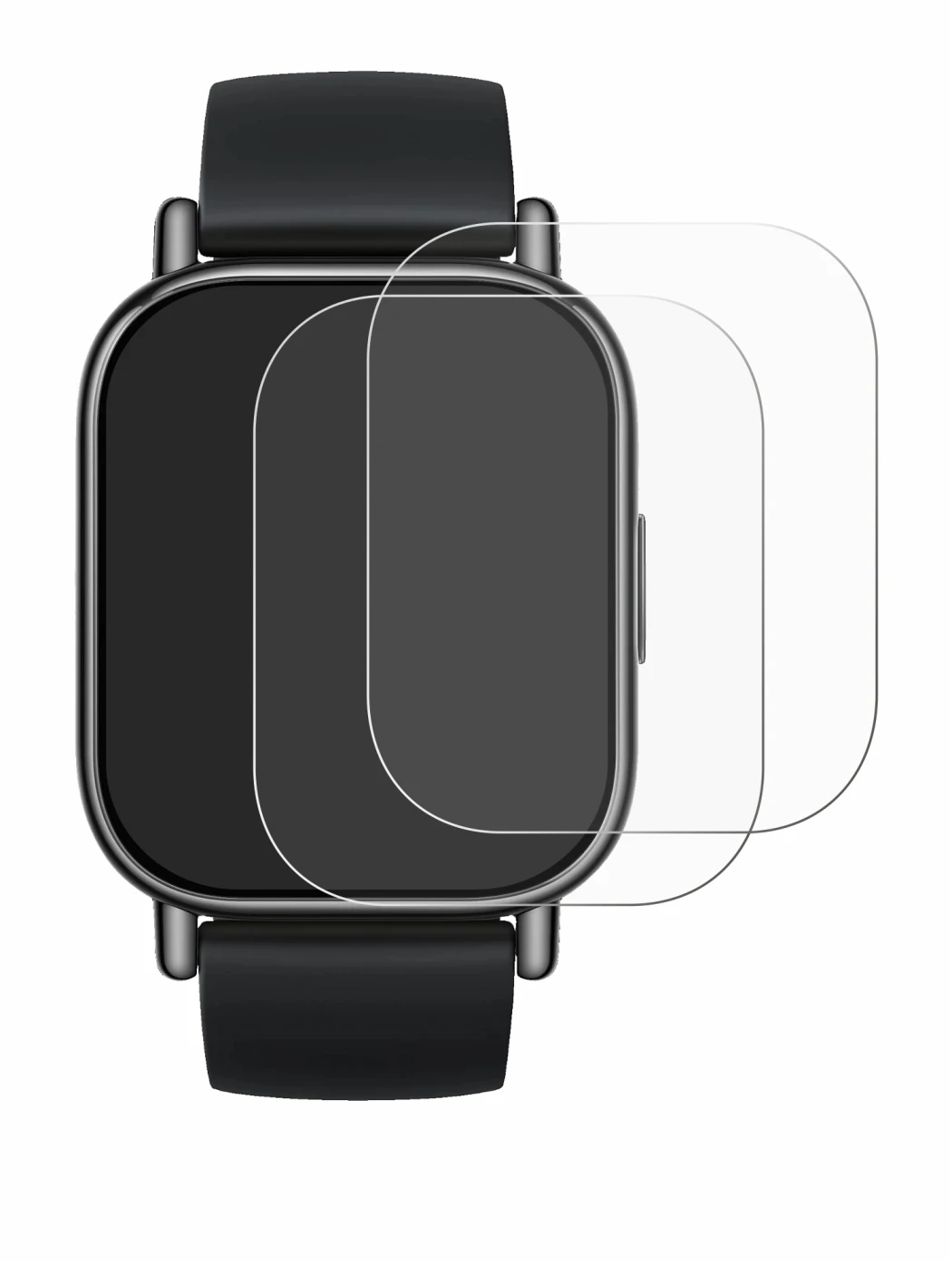 Immagine del dispositivo Xiaomi Redmi Watch 5 Lite con un'ampia varietà di protezioni per lo schermo.