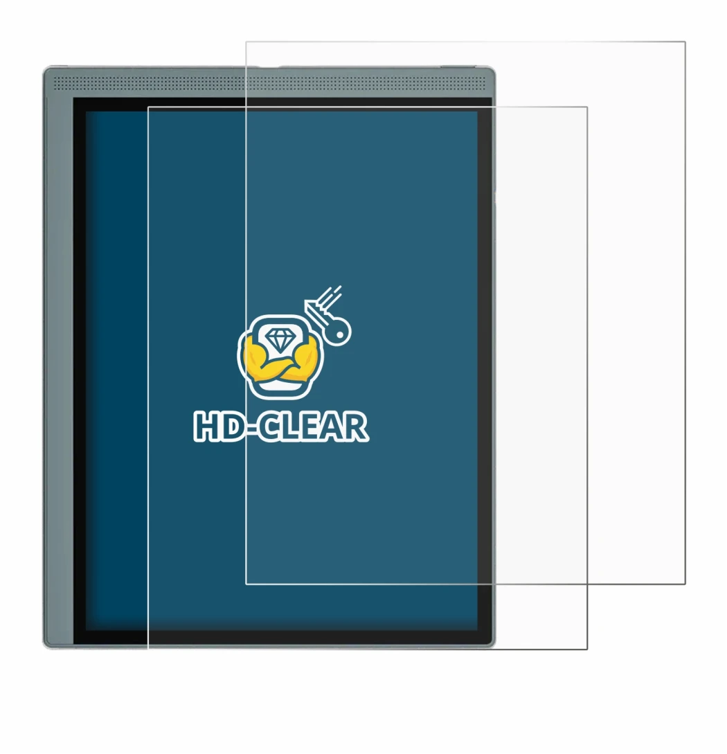 Immagine del dispositivo Bigme B1051C con un'ampia varietà di protezioni per lo schermo.