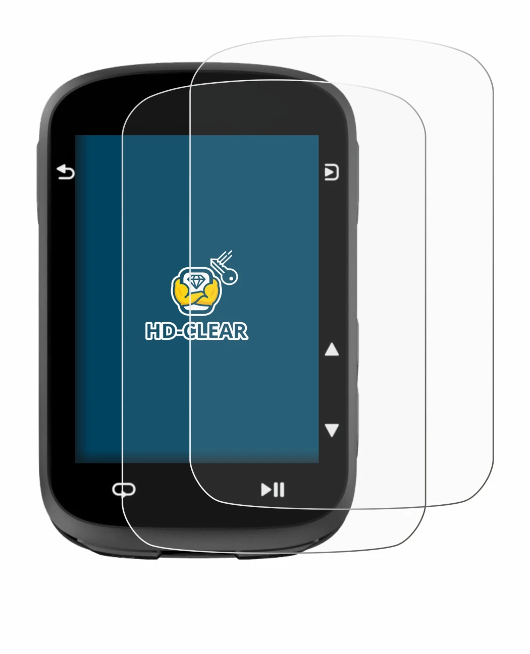 Immagine del dispositivo CooSpo CS500 con un'ampia varietà di protezioni per lo schermo.